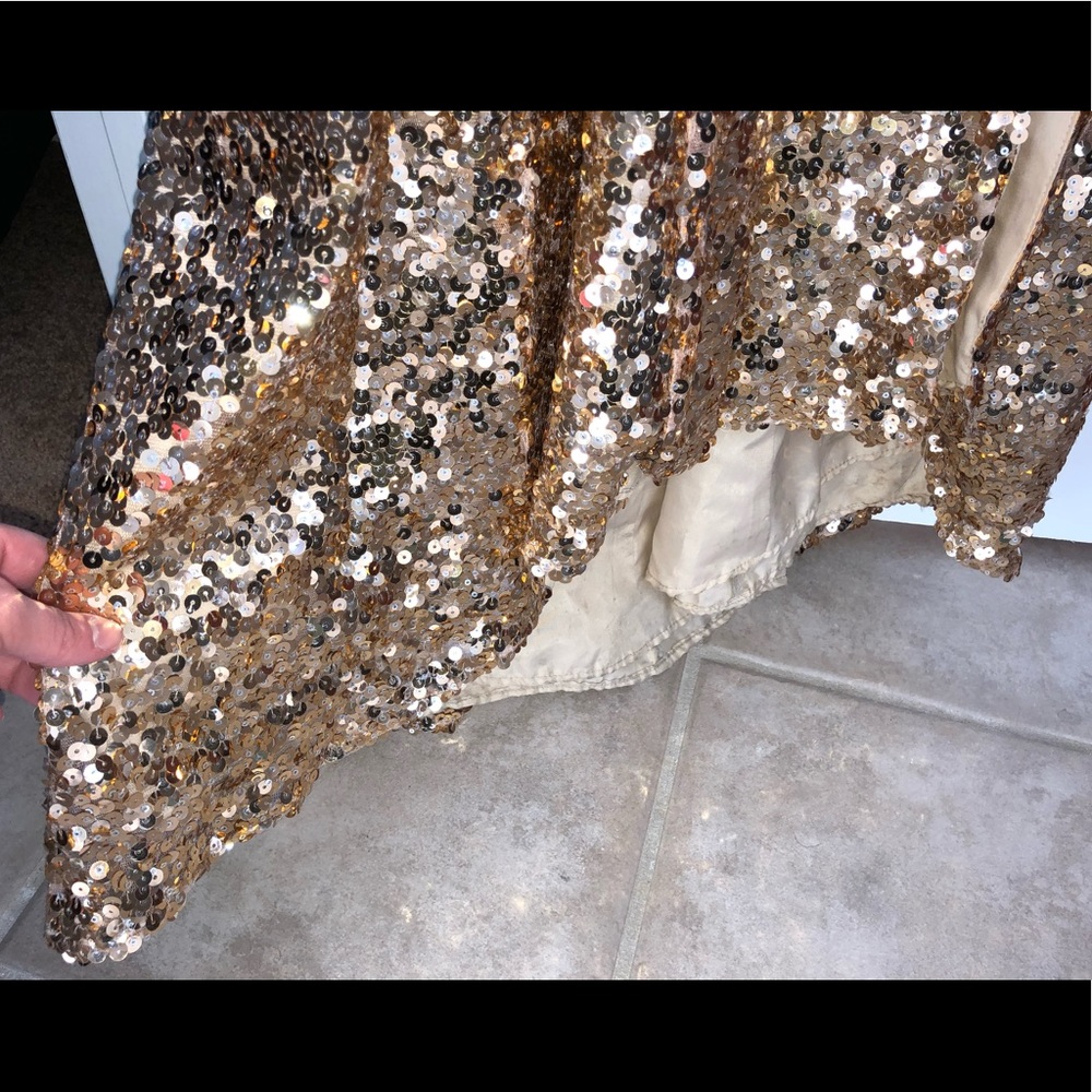 Gold Prom Dress - Picture 9 of 11